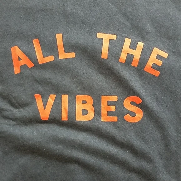 Express blue All the Vibes graphic sweatsh… - Picture 2 of 8